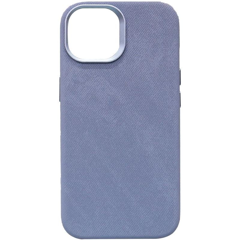 Противоударный чехол Denim with MagSafe для Apple iPhone 14 Pro Max (6.7") Light blue
