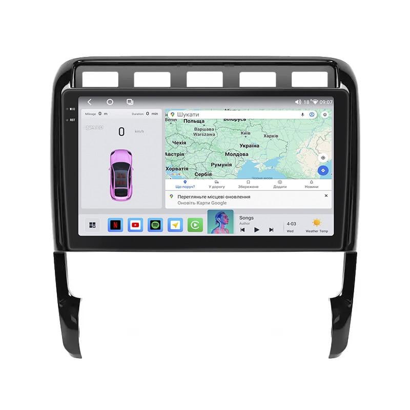 Автомагнітола Lesko для Porsche Cayenne I Рестайлин 957 2007 9" 4/64 QLED CarPlay 4G Wi-Fi GPS 360 Автомагнітола Lesko для Porsche Cayenne I Рестайлин 957 2007 9" 4/64 QLED CarPlay 4G Wi-Fi GPS 360