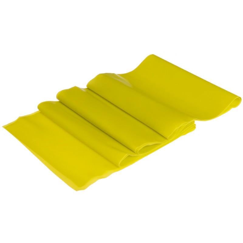 Лента эластичная для фитнеса и йоги FI-3141 Zelart 1,5 м Желтый (56363186) - фото 2