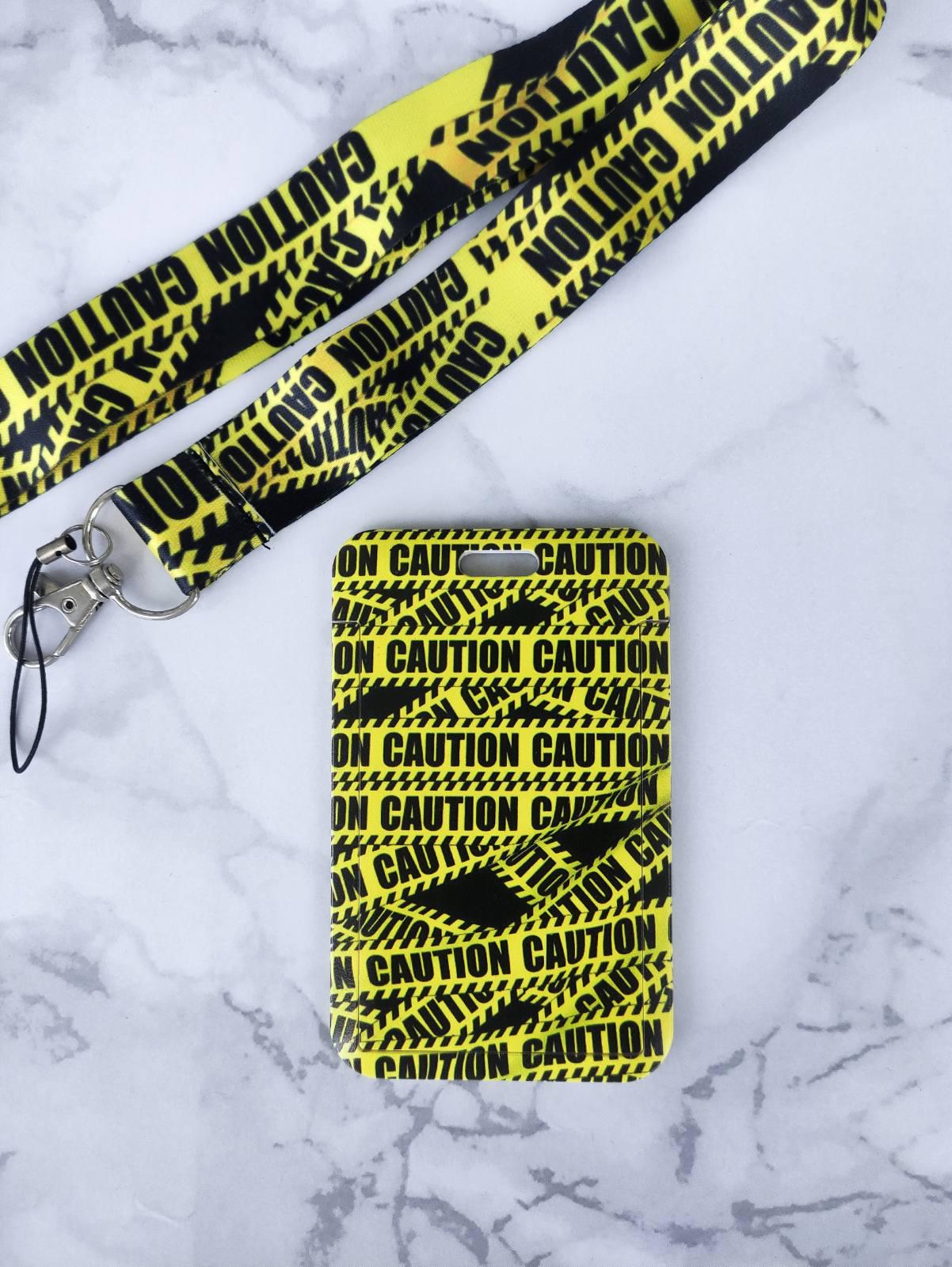 Бейдж офисный Changan Caution на шею вертикальный (41873999)