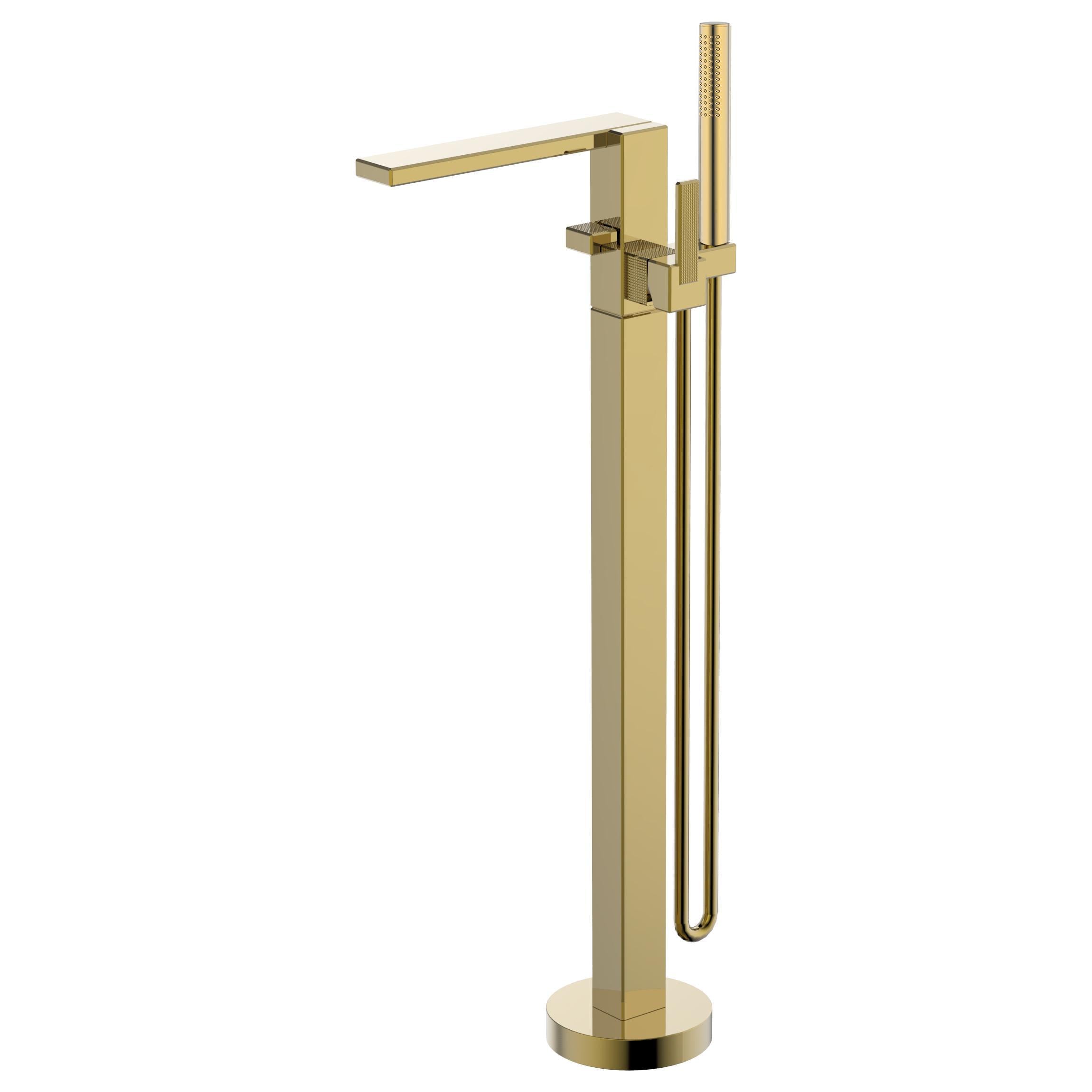 Смеситель для ванны Imprese Deira однорычажный Золотой (ZMK112009060)