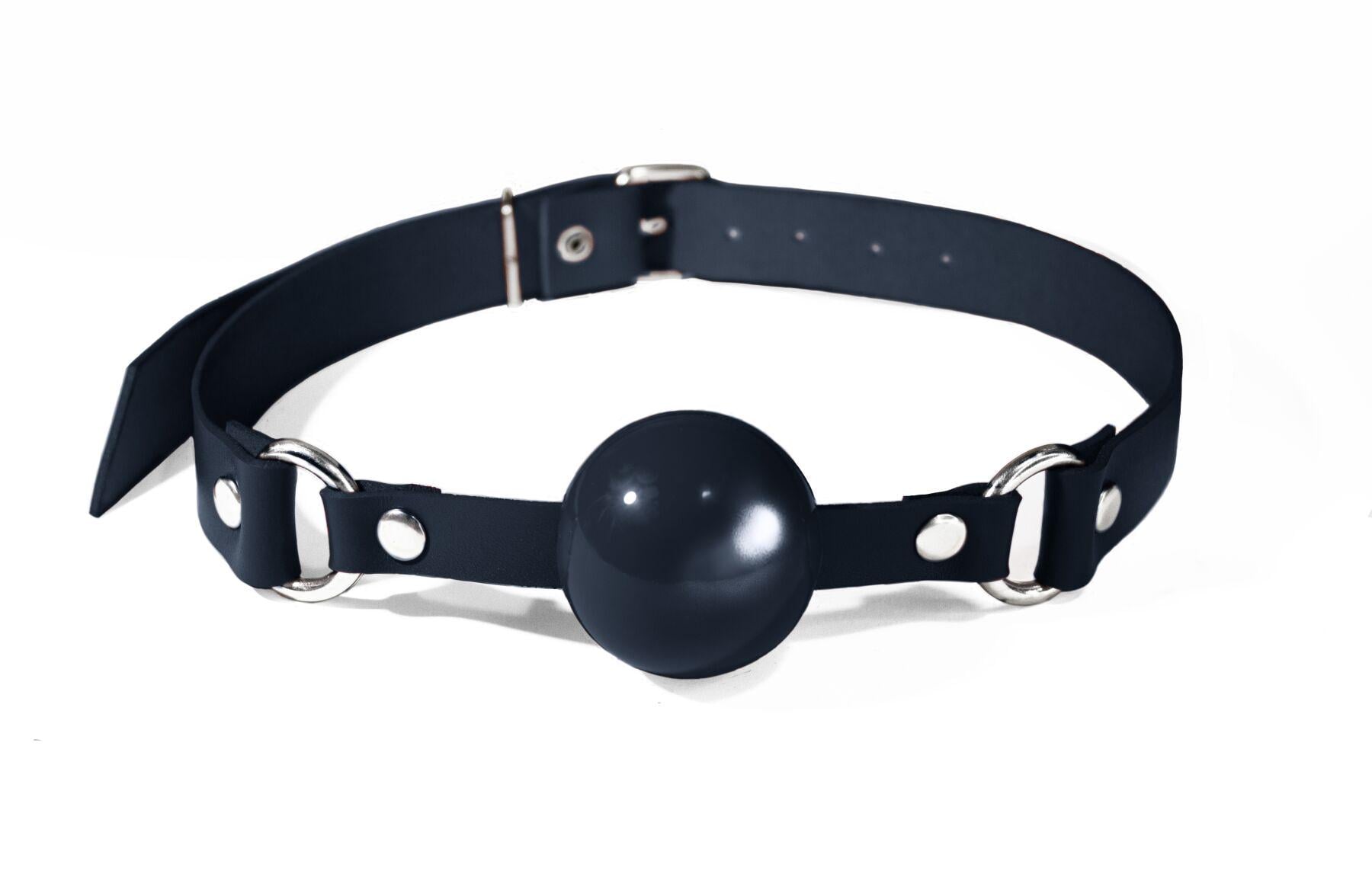 Кляп силиконовый Feral Feelings Silicon Ball Gag Черный ремешок