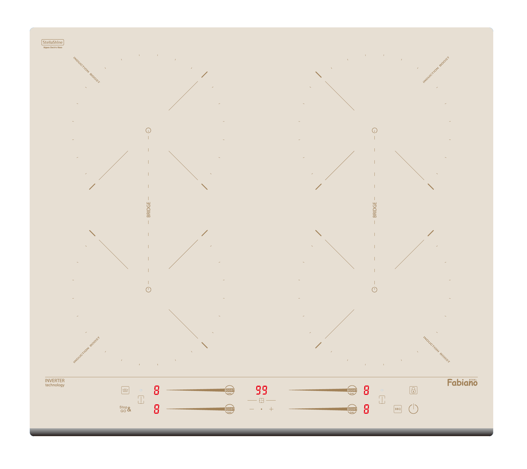 Індукційна панель FHBI 3600 iNV Cream (8122.416.1900) - фото 1