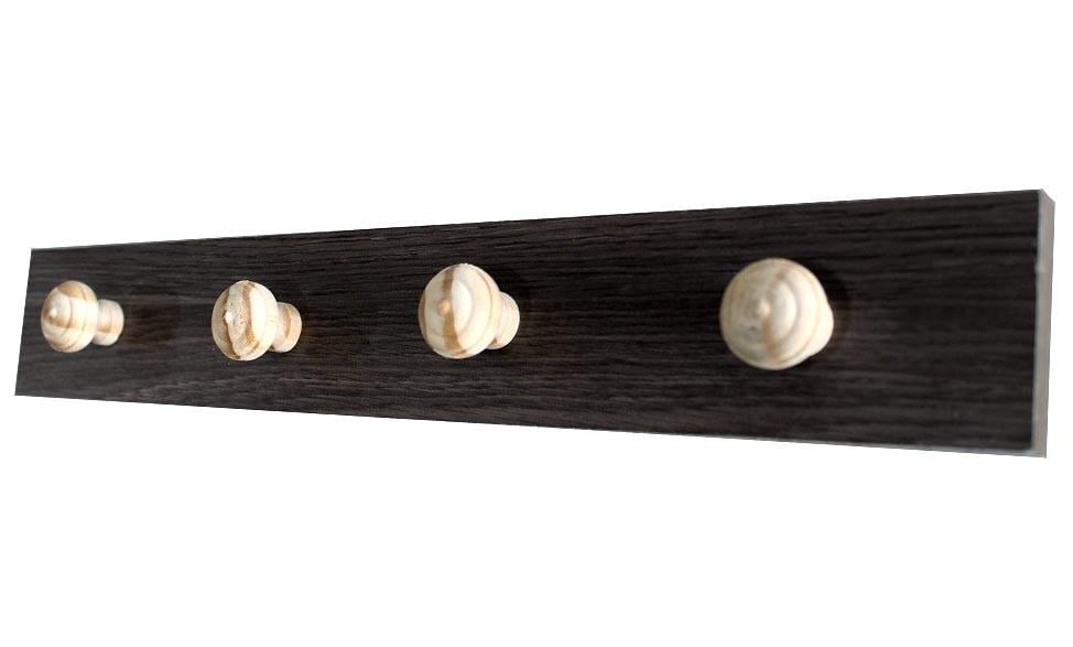 Вешалка для сумок из дерева Делакот 4 Мокко/Бланже (ВСУ-40301001)