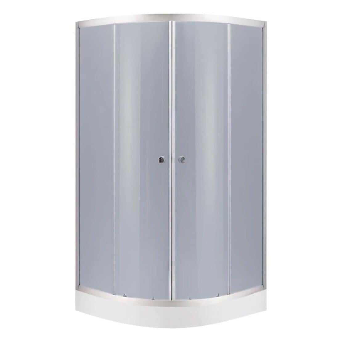 Душевая кабина Agua Cascad S.F.G. 193x80x80 стекло 4 мм с поддоном Сатин (CV035436)