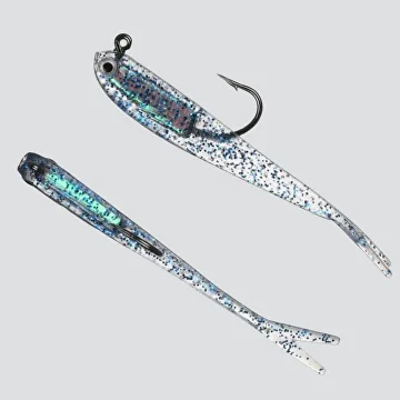 Силиконовая приманка для вылова хищной рыбы твистеры с острым крючком и блестящим глитером 10 шт. (F00013) - фото 6 Силиконовая приманка для вылова хищной рыбы твистеры с острым крючком и блестящим глитером 10 шт. (F00013) - фото 6