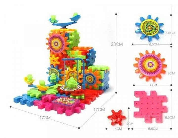 Дитячий конструктор Funny Bricks 81 деталей (e03495ac) - фото 5