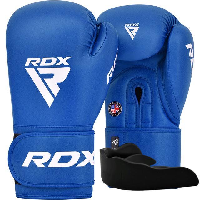 Боксерские перчатки RDX AS2 с капой 12 ун. Blue (BGR-AS2U-12OZ)