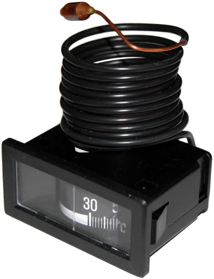 Термометр з виносним датчиком Cewal TR 58.25 P 58х25 мм 0-120°С 1500 мм (28414794)