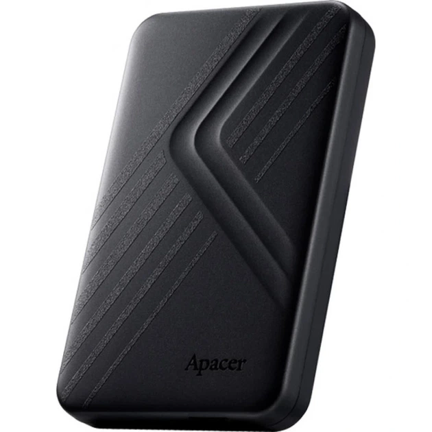 Жорсткий диск зовнішній PHD External 2.5'' Apacer USB 3.2 Gen. 1 AC236 5 Tb Black (KST-AP5TBAC236B-1)
