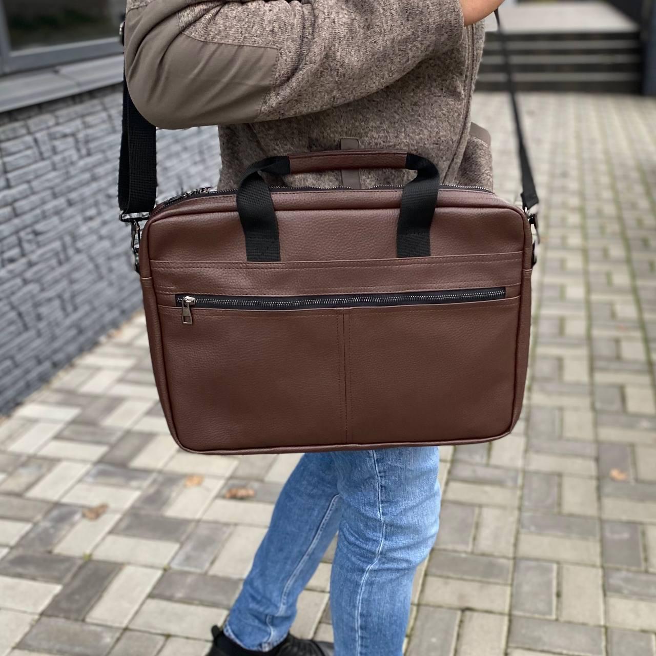 Сумка для ноутбука и документов Diplomat до 17" 42x30x6 см Коричневый (s31) Сумка для ноутбука и документов Diplomat до 17" 42x30x6 см Коричневый (s31)