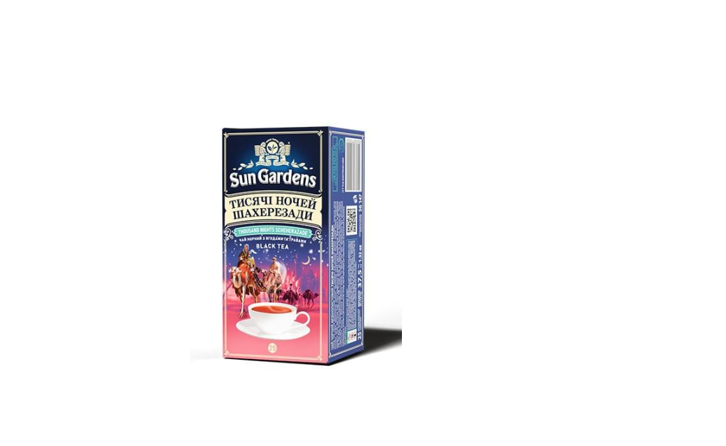 Чай чорний Sun Gardens 1000 Nights of Scheherazade 37,5 г (25 ф/п)