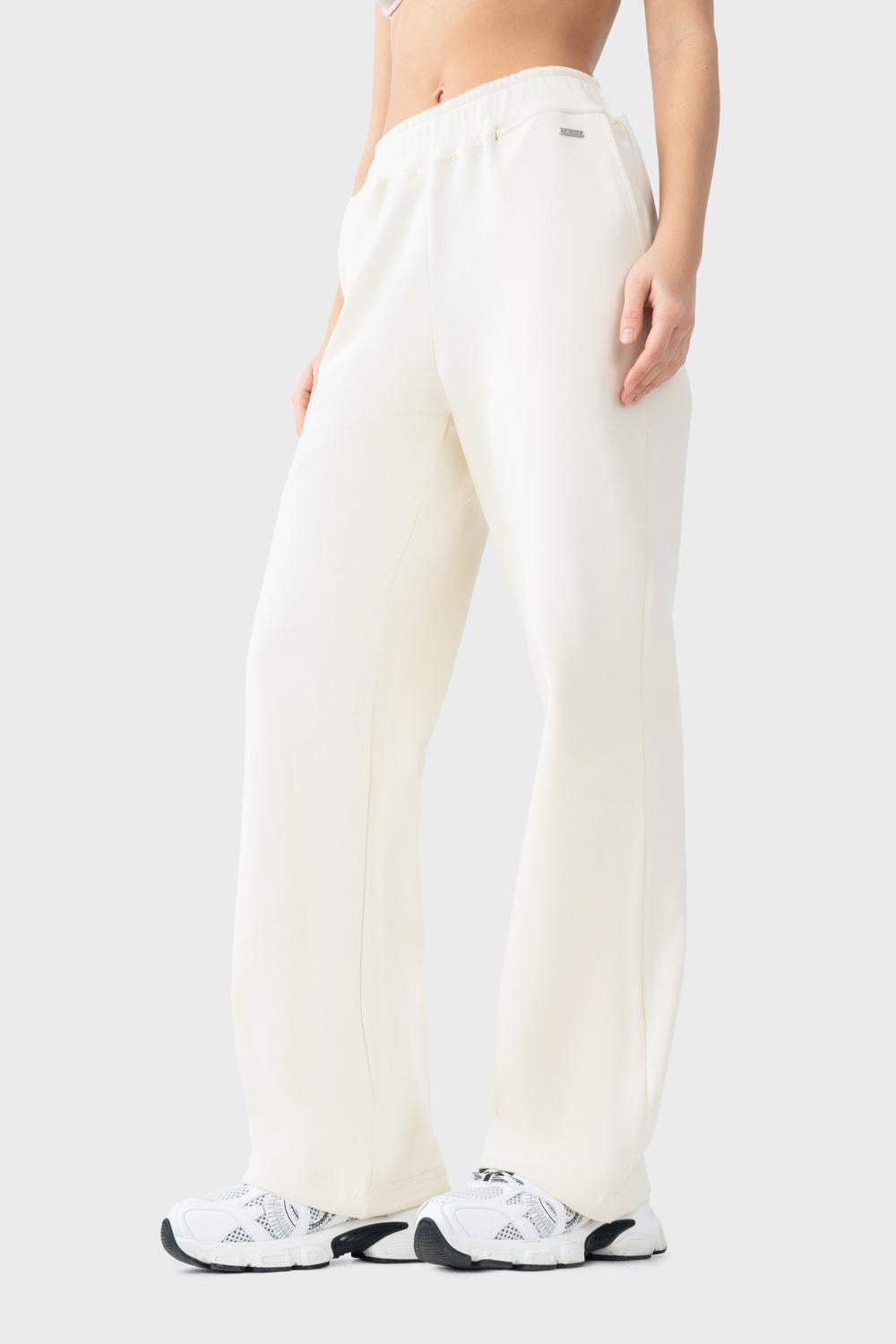 Брюки Avecs из трикотажа Double Face S Молочный (50608/7-S) Брюки Avecs из трикотажа Double Face S Молочный (50608/7-S)
