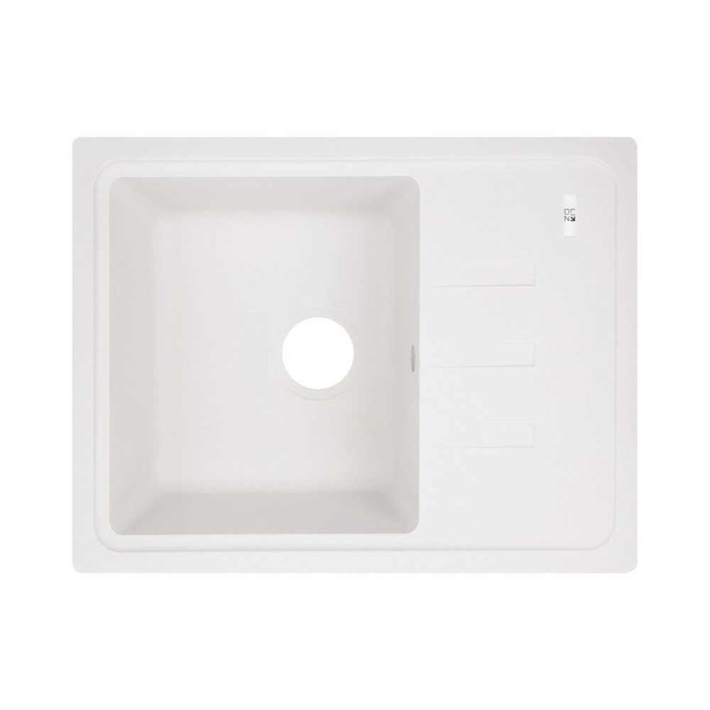 Мийка для кухні Lidz WHI-01 620x435х200 мм (39768)