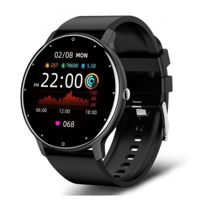 Смарт-часы мужские Smart Classic из поликарбоната 45х11 мм Черный (150-96-5087)