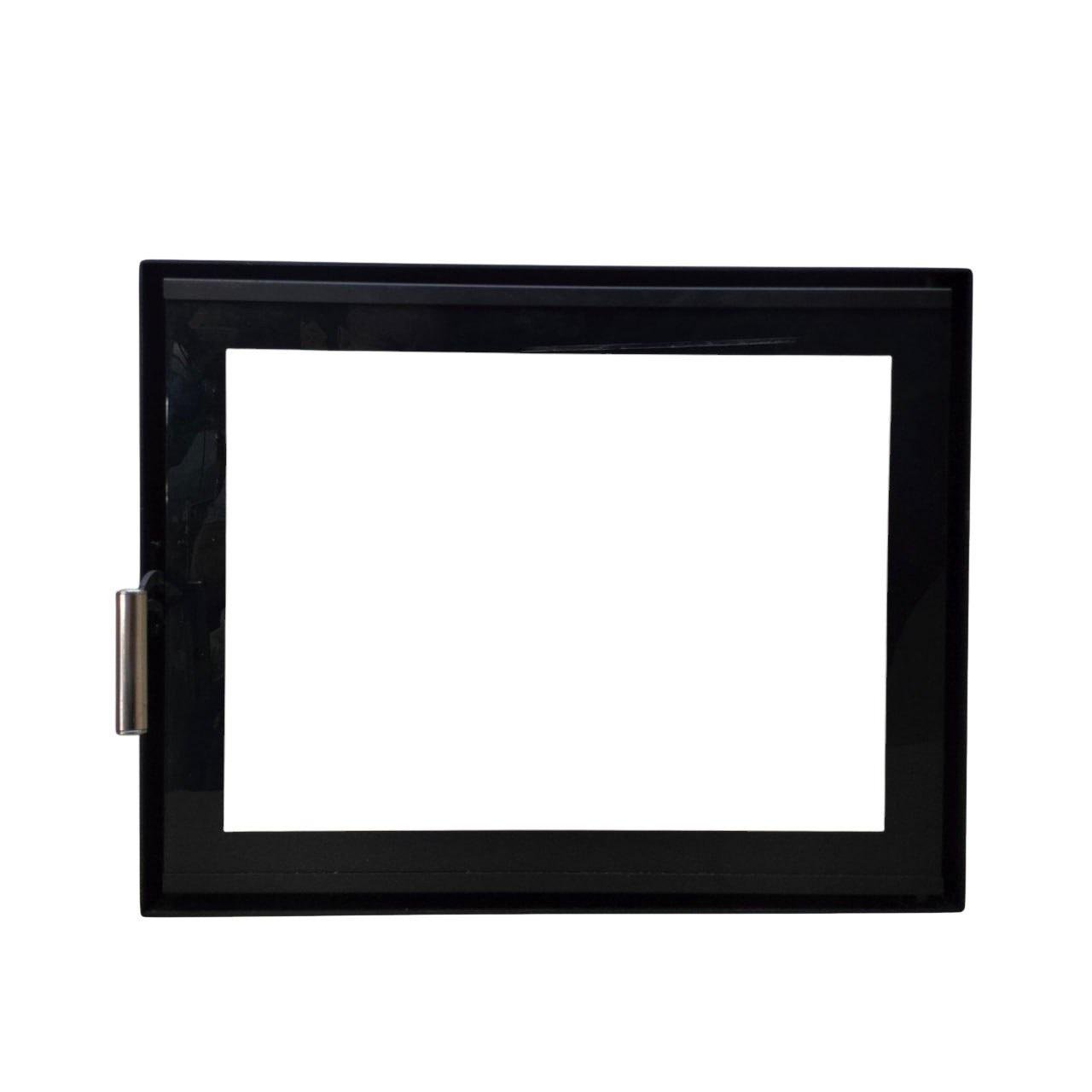 Дверца для камина одностворчатая Svit Kaminiv с жаростойким стеклом 520х400 мм Черный (25421924 )