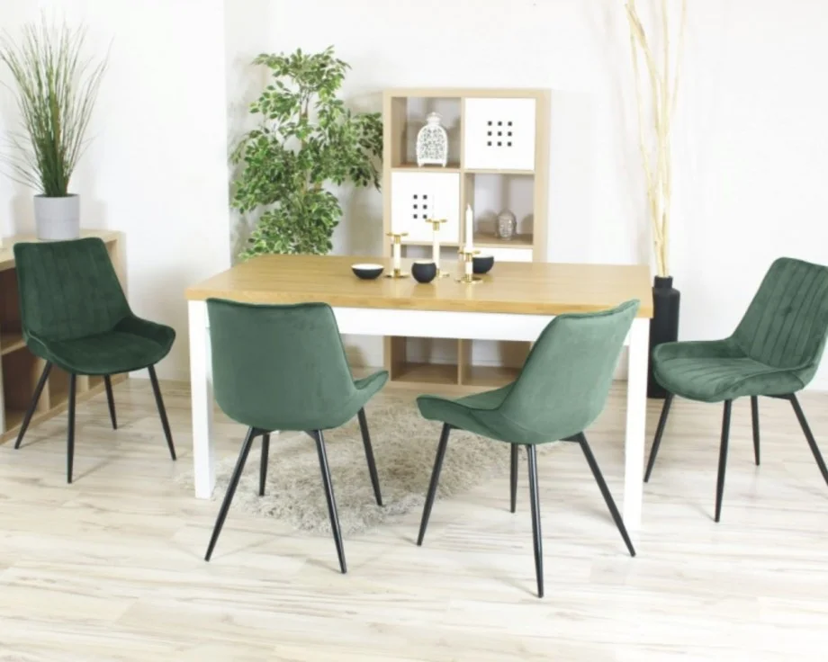 Стул Intarsio Alvis Темно-зеленый - фото 7 Стул Intarsio Alvis Темно-зеленый - фото 7