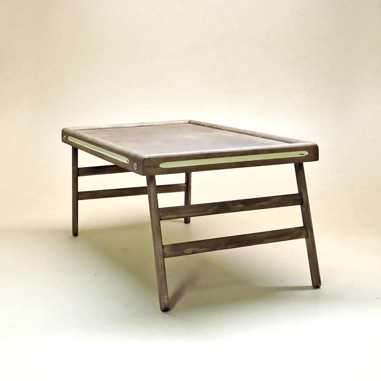 Столик-піднос для сніданку з дерева Техас Махагон (СТП-000539) - фото 4 Столик-піднос для сніданку з дерева Техас Махагон (СТП-000539) - фото 4