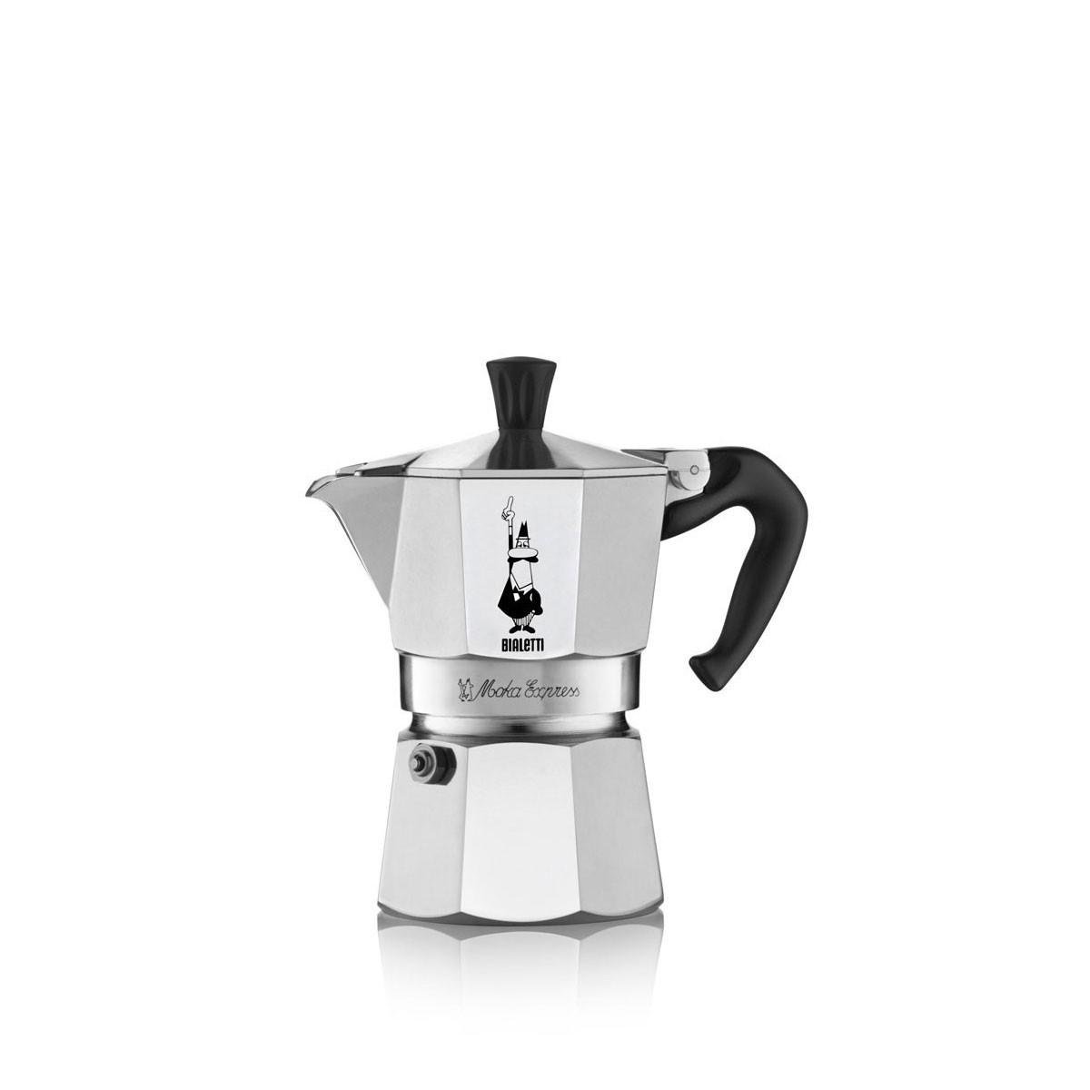 Кавоварка гейзерна Bialetti MOKA EXPRESS 4TZ - фото 1