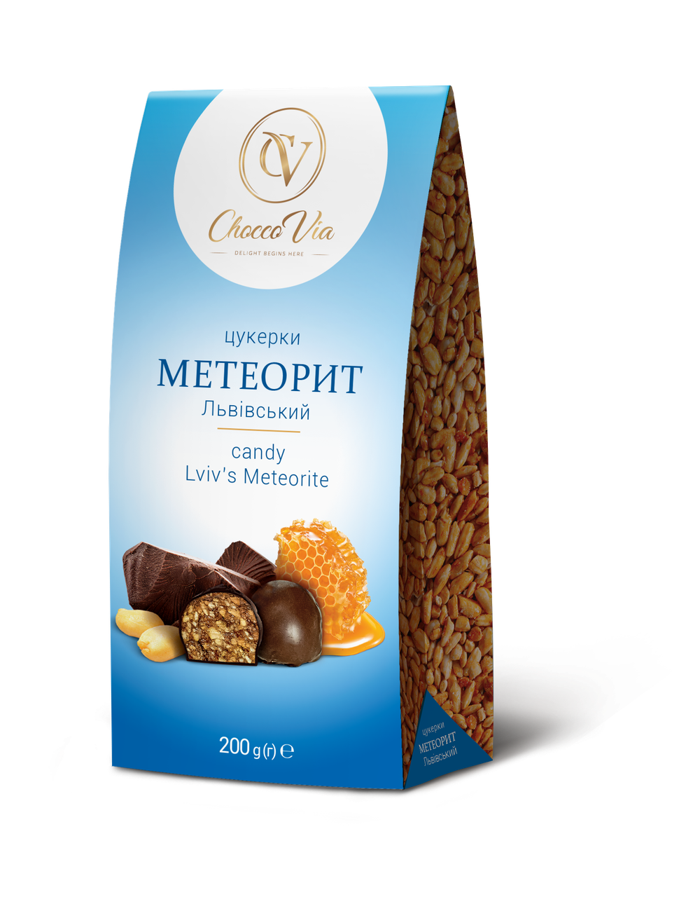 Набір цукерок Chocco Via Метеорит львівський пакет 200 г (213760)