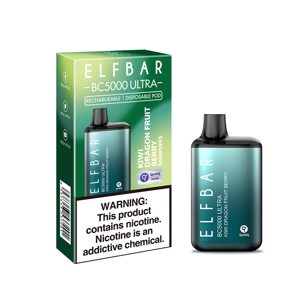 ᐉ Одноразовая POD-система Elf Bar BC5000 ULTRA Киви/Питая/Ягода 13 мл 5 %