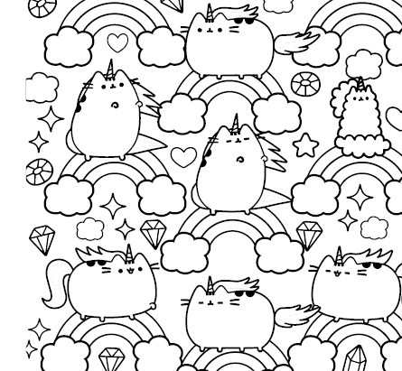 Минираскраска Pusheen (2628449798) - фото 4