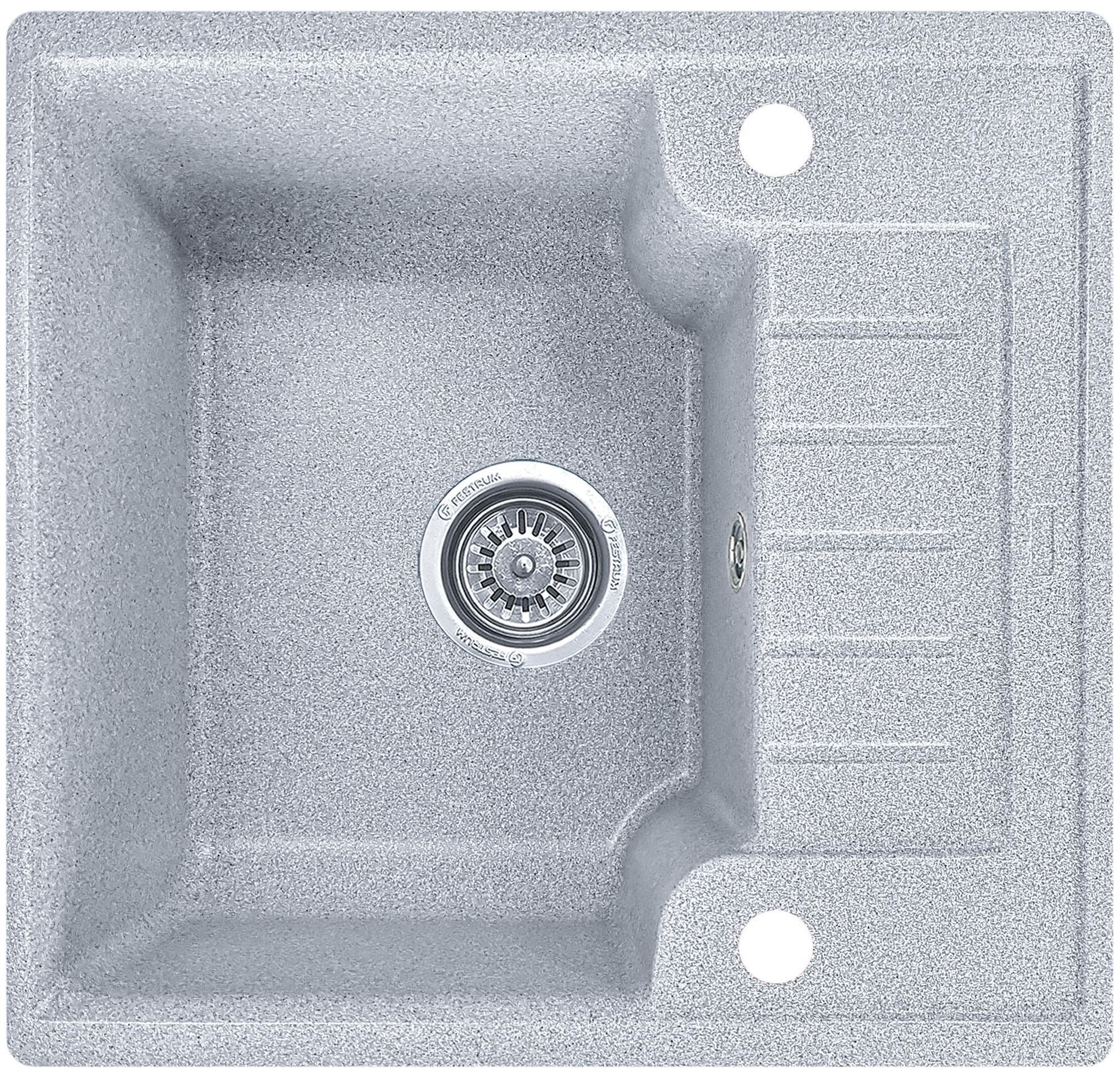 Мойка кухонная Valetti 71D 510x490 мм Серый