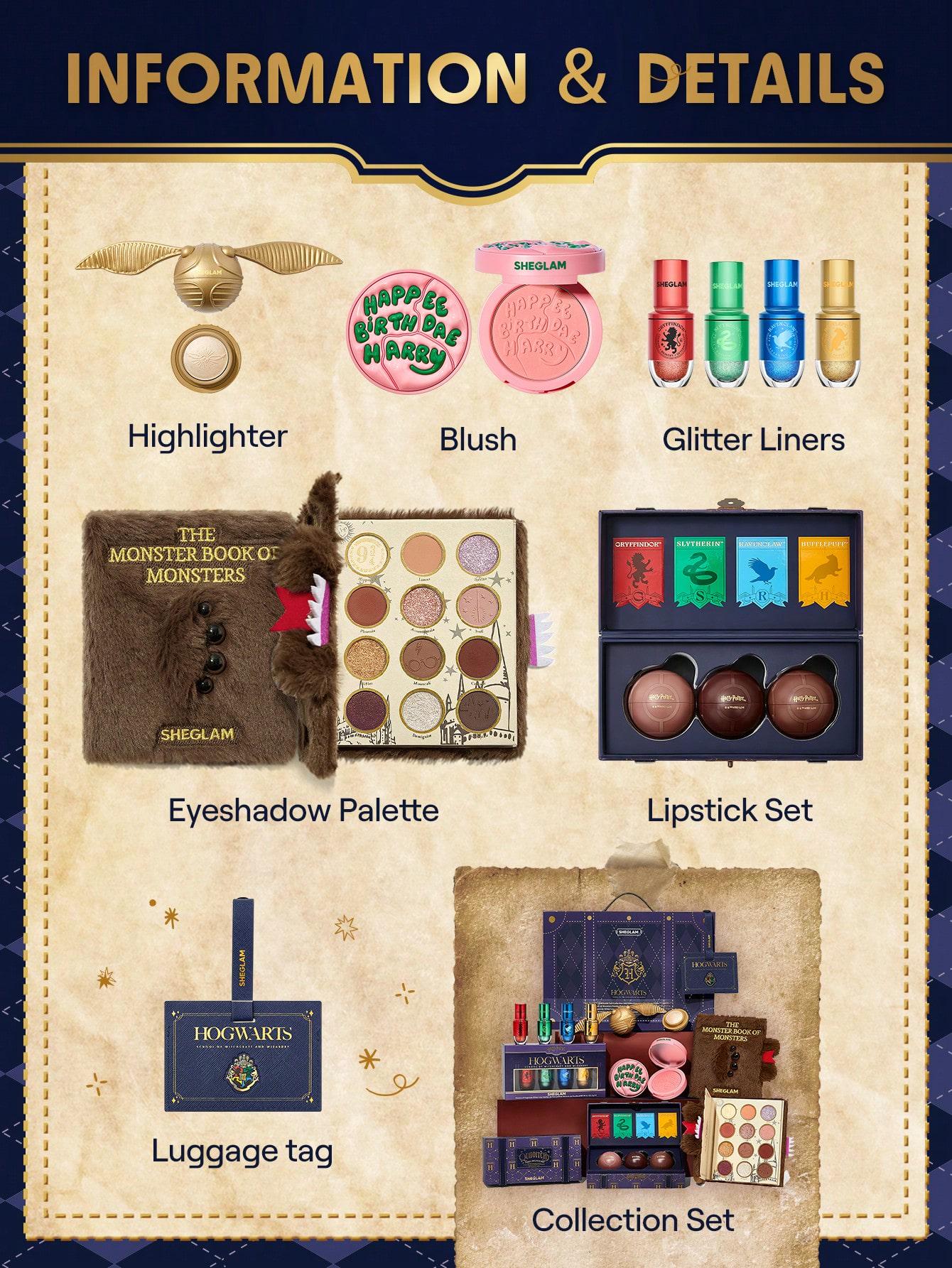 Подарунковий набір косметики Гаррі Поттер SHEGLAM HARRY POTTER FULL COLLECTION Set 2.0 - фото 2 Подарунковий набір косметики Гаррі Поттер SHEGLAM HARRY POTTER FULL COLLECTION Set 2.0 - фото 2