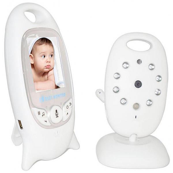 Відеоняня Baby Monitor VB-601 на акумуляторах з двостороннім зв'язком (13-1-05592) - фото 2