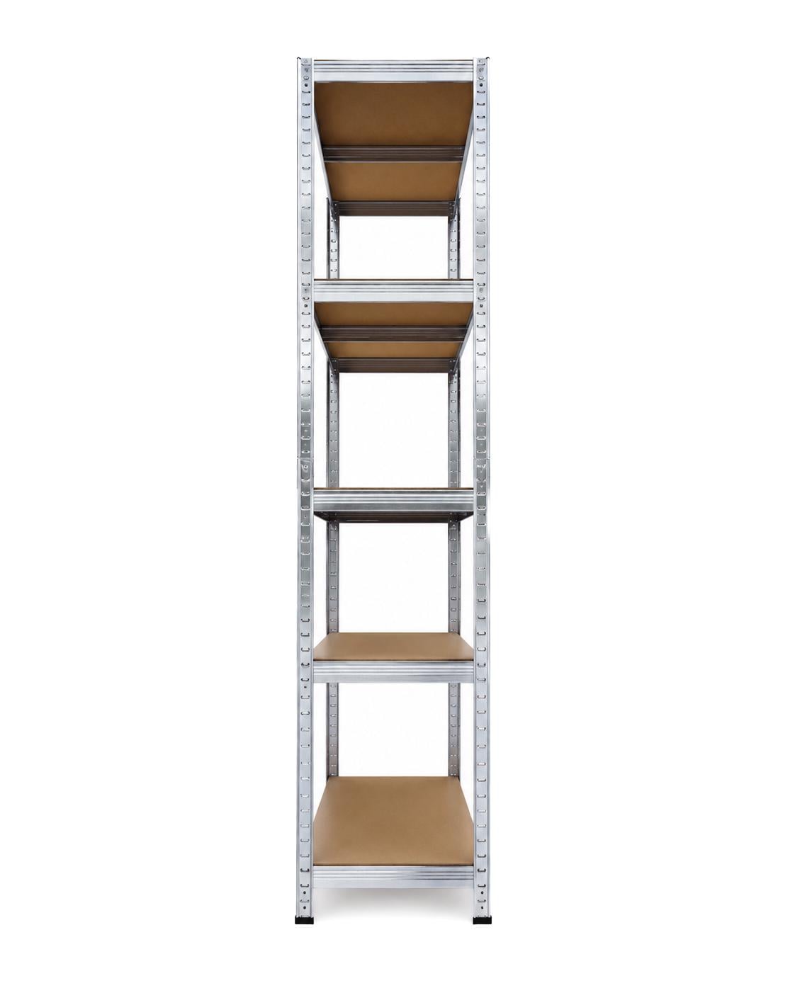 Стеллаж Helper HP-1171 900х400х1800 мм 5 полок до 875 кг МДФ металлический складской - фото 13