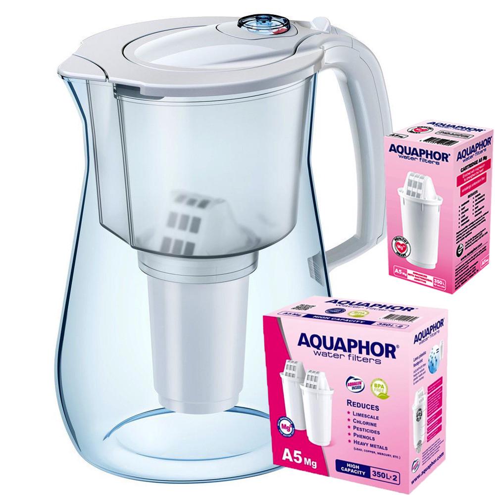 Фильтр-кувшин Аквафор Прованс А5Mg два модуля Белый (1695119813)