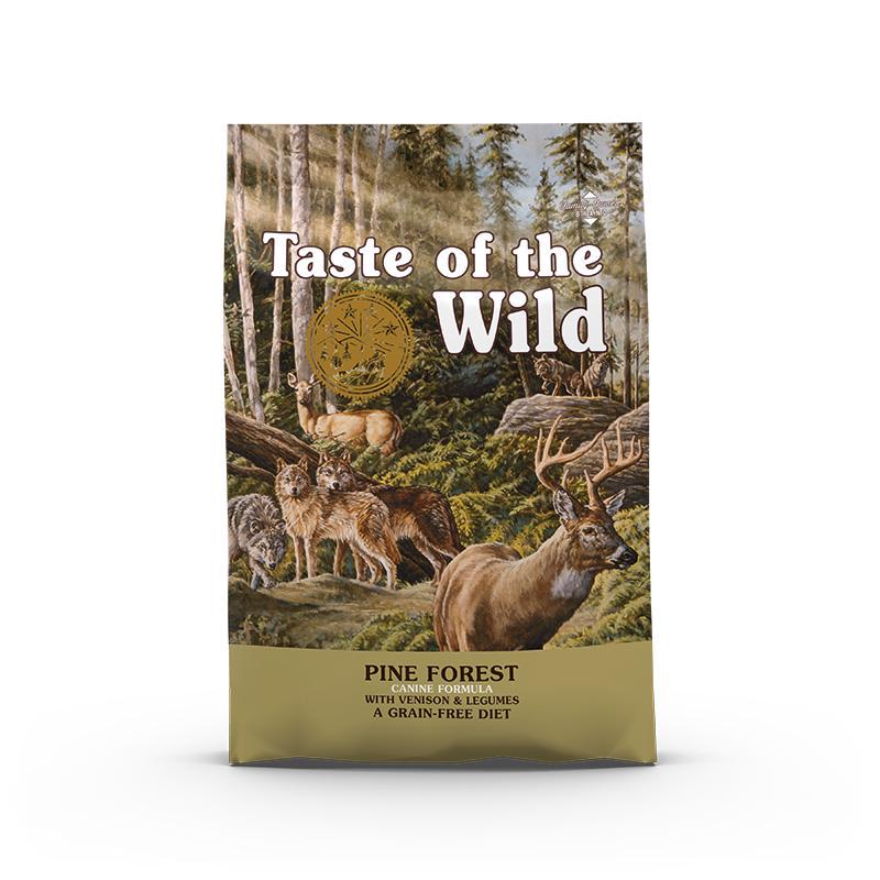 Корм сухий Taste of the Wild Pine Forest Canine Formula з олениною та бобовими для собак на всіх стадіях життя 2 кг (0074198613311) - фото 2 Корм сухий Taste of the Wild Pine Forest Canine Formula з олениною та бобовими для собак на всіх стадіях життя 2 кг (0074198613311) - фото 2
