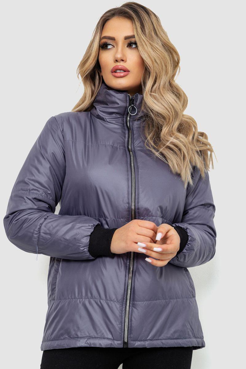 Куртка жіноча Ager демісезонна XS Темно-бузковий (244R1505)