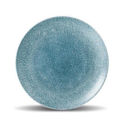 Тарелка обеденная Churchill Raku Sv 21,7 см Blue (RKTBEVP81)
