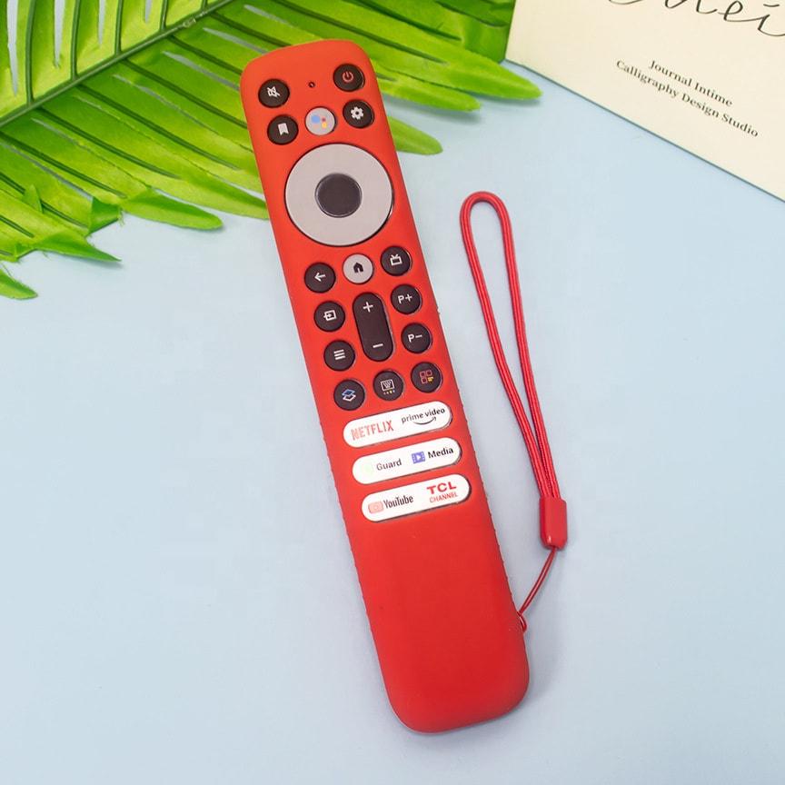 Чохол на пульт Sikai TCL P635 C735 S615 RC902V FMR1 Red (33367) Чохол на пульт Sikai TCL P635 C735 S615 RC902V FMR1 Red (33367)