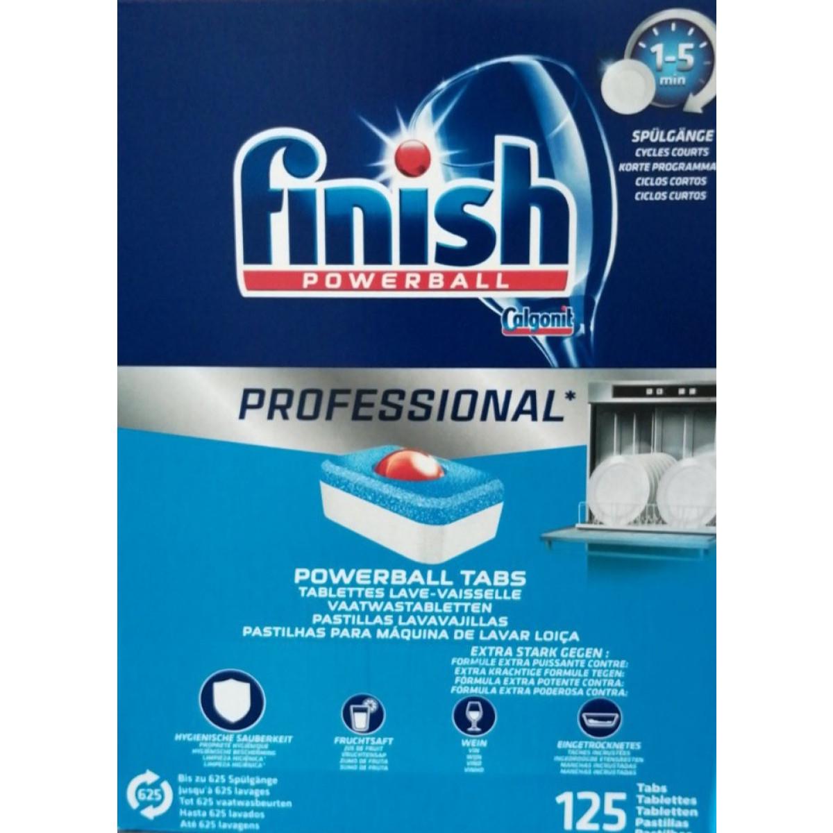 Таблетки для посудомийної машини Finish Professional 125 шт. (4002448088844)