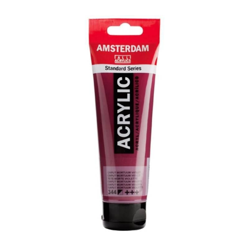 Акриловая краска Amsterdam Royal Talens 120 мл 344 Капут мортуум фиолетовый (Az1-8712079268138)