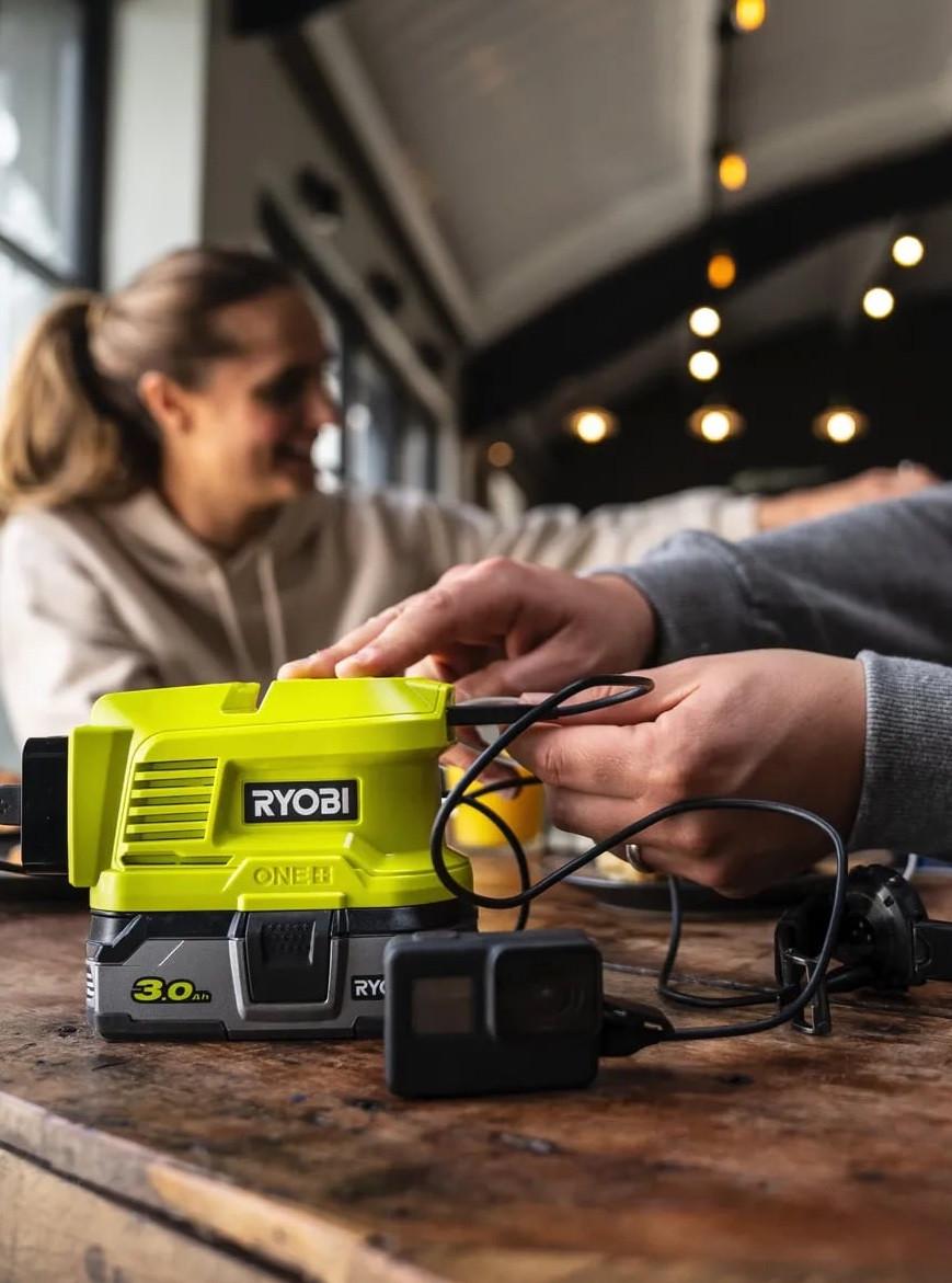 ᐉ Инвертор напряжения аккумуляторный RYOBI ONE+ RY18BI150A-0 220В