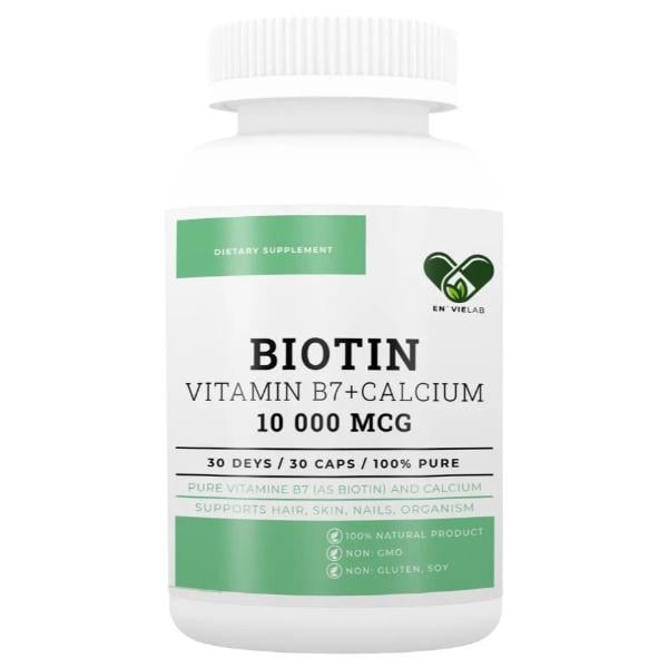 Биотин Envie Lab Biotin 10000 мкг 30 капс. (000022335)