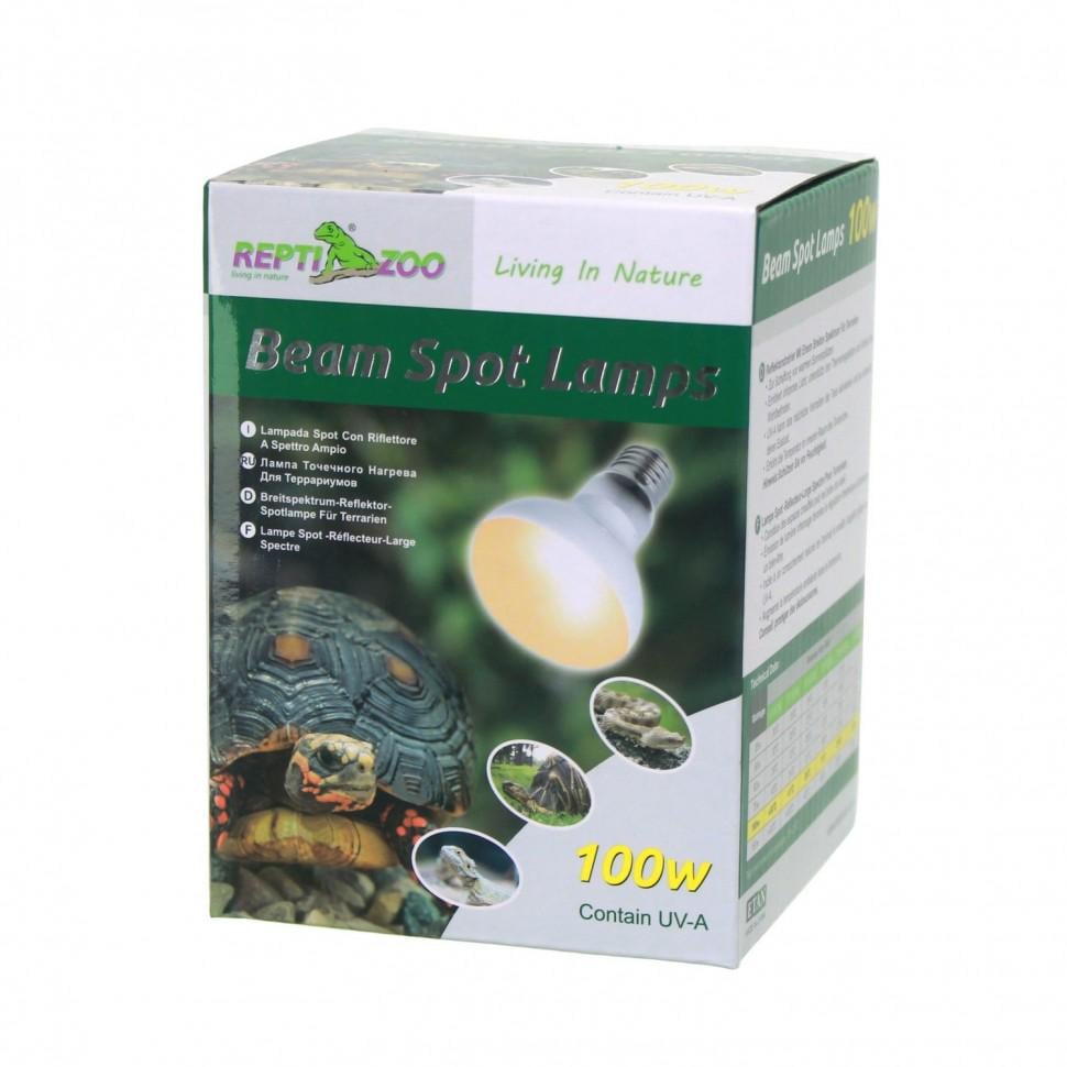 Лампа точечного нагрева UVA Repti-Zoo Beam Spot для рептилий 100W