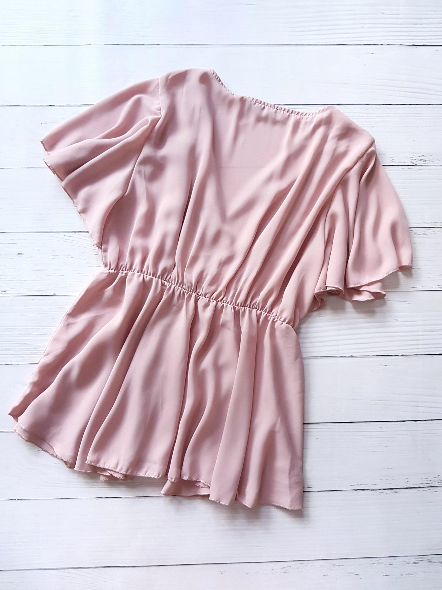 Блуза на запах Boohoo M Пыльная роза (10304/44) - фото 9 Блуза на запах Boohoo M Пыльная роза (10304/44) - фото 9