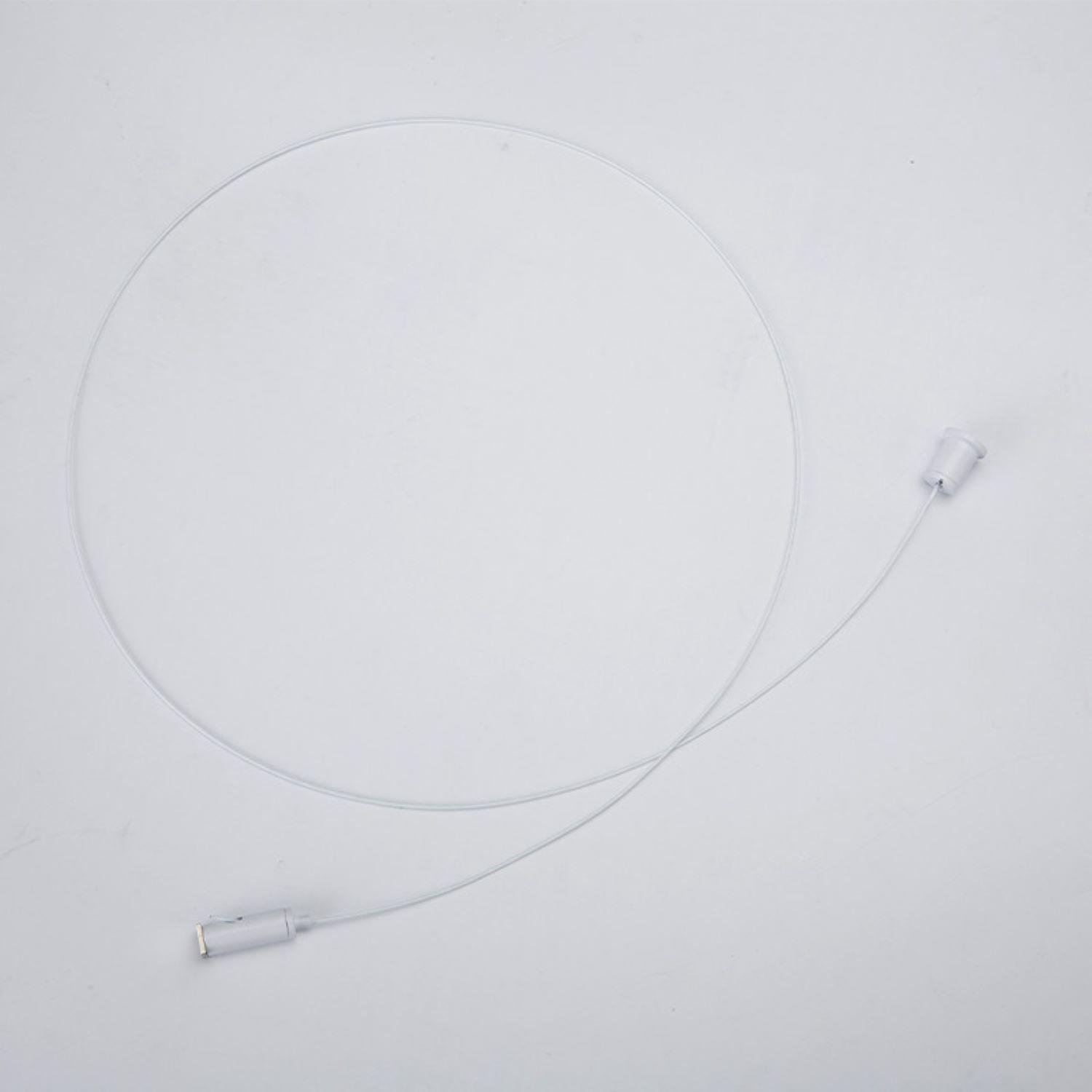 Комплект із троса 2,5 м d 1,2 мм та фіксаторів Білий (51301) - фото 8 Комплект із троса 2,5 м d 1,2 мм та фіксаторів Білий (51301) - фото 8