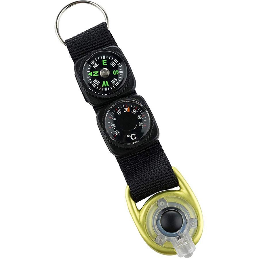 Брелок-фонарик Munkees 1084 Multipurpose Key Fob Green