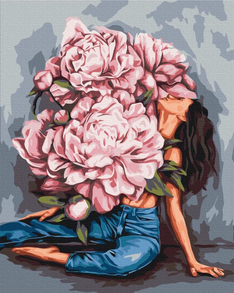 Картина по номерам Brushme SH53219 Цветочные Объятия 40x50 см (27468)