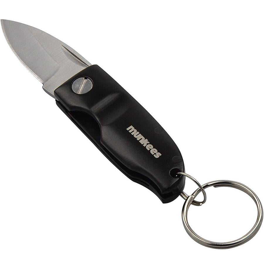 Брелок-ніж Munkees 2514 Folding Knife I Black