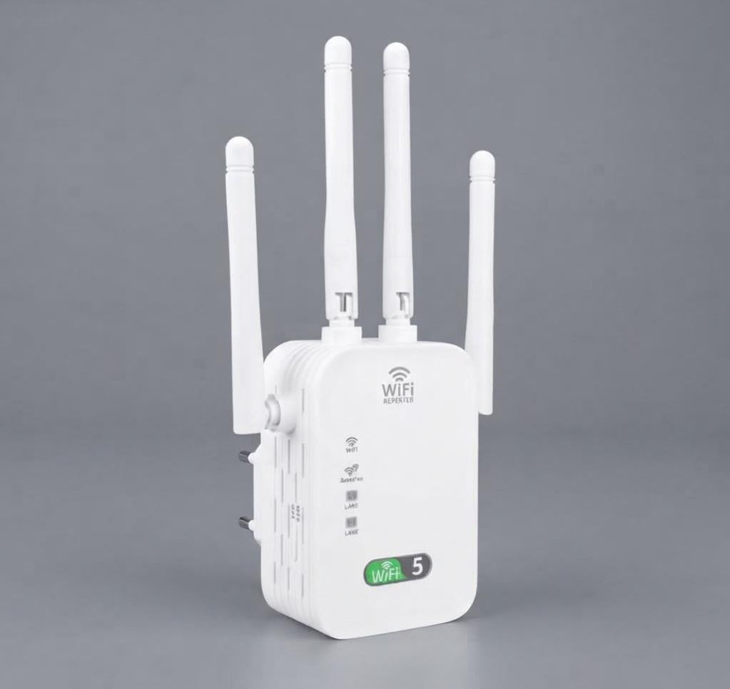 Ретранслятор Wi-Fi 5Ghz/2,4Ghz Derapid AC1200Mbps Wi-Fi репитер (2783362192)
