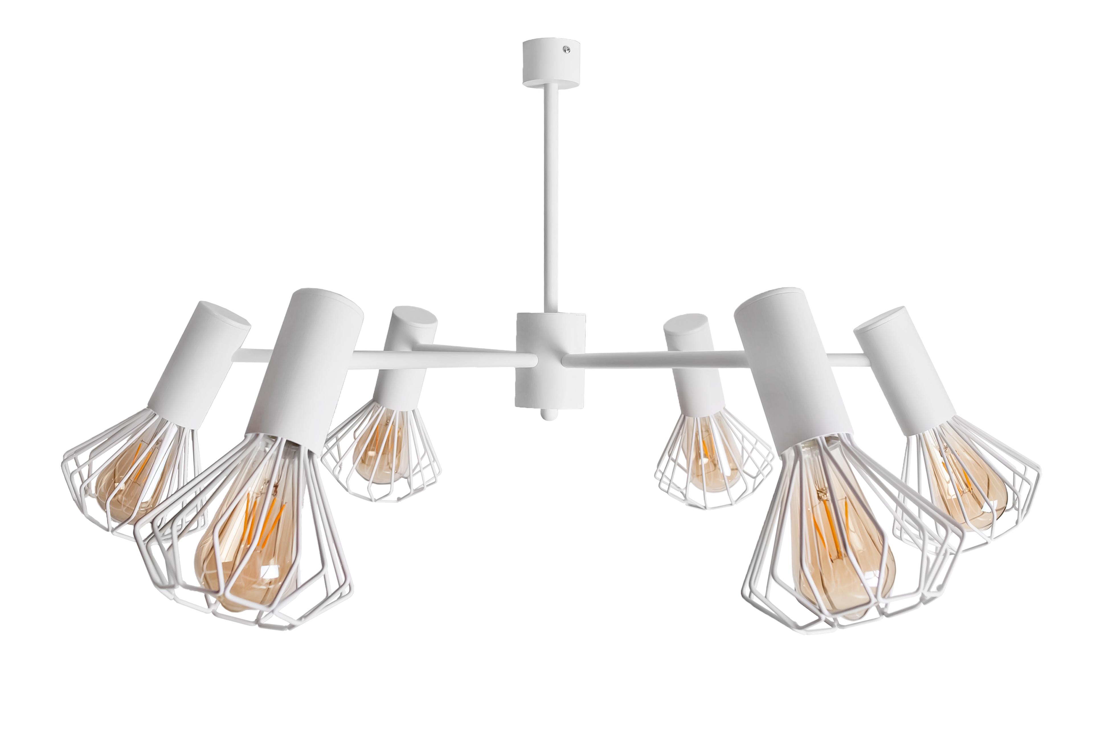 Люстра MSK Electric Diadem NL 22152-6 WH на шесть плафонов