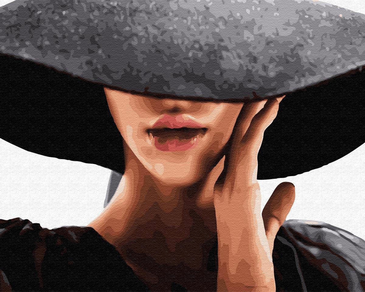 Картина за номерами Brushme Дама з секретом 40x50 см (BK-GX30651)