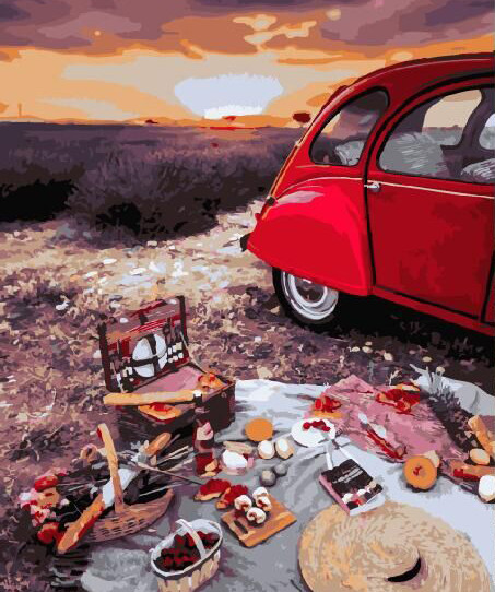 Картина по номерам Brushme Укромное местечко на закате (GX29258) Картина по номерам Brushme Укромное местечко на закате (GX29258)