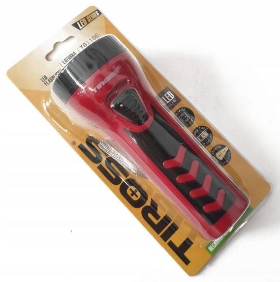 Фонарь ручной Tiross TS-1166 Красный (ws75411_r)